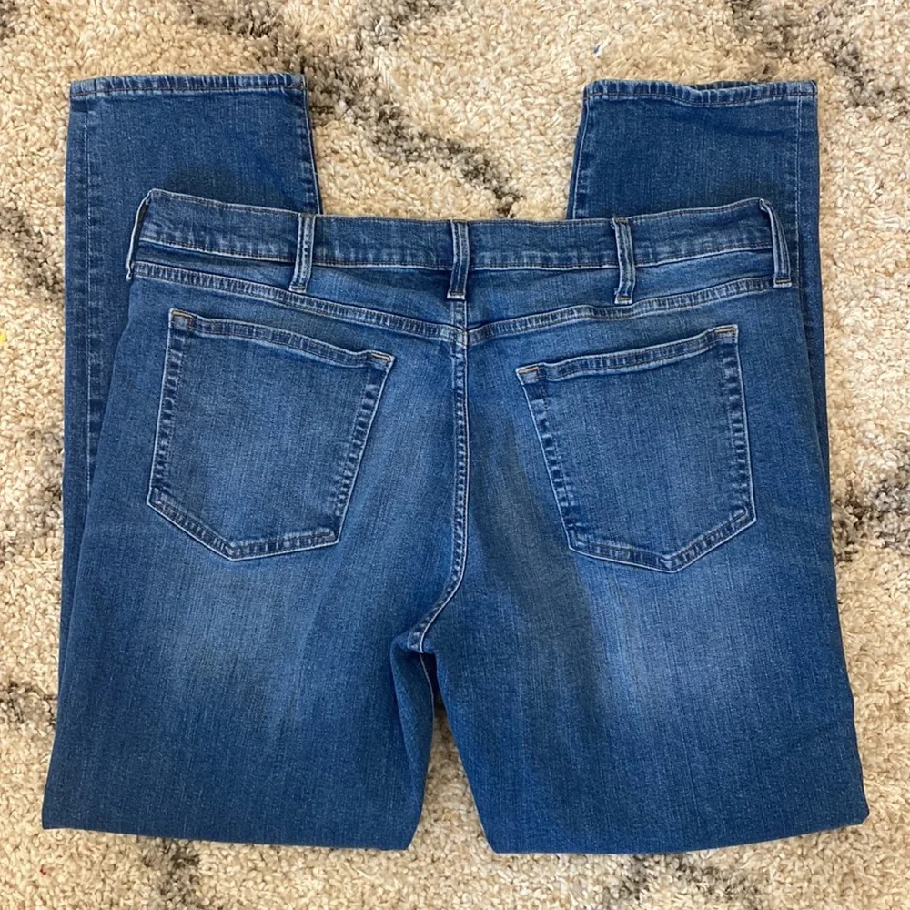 J. Crew Jeans Flex Straight 5-Pockets  Zip Fly Size 38 Waist 30” Length (Inseam)